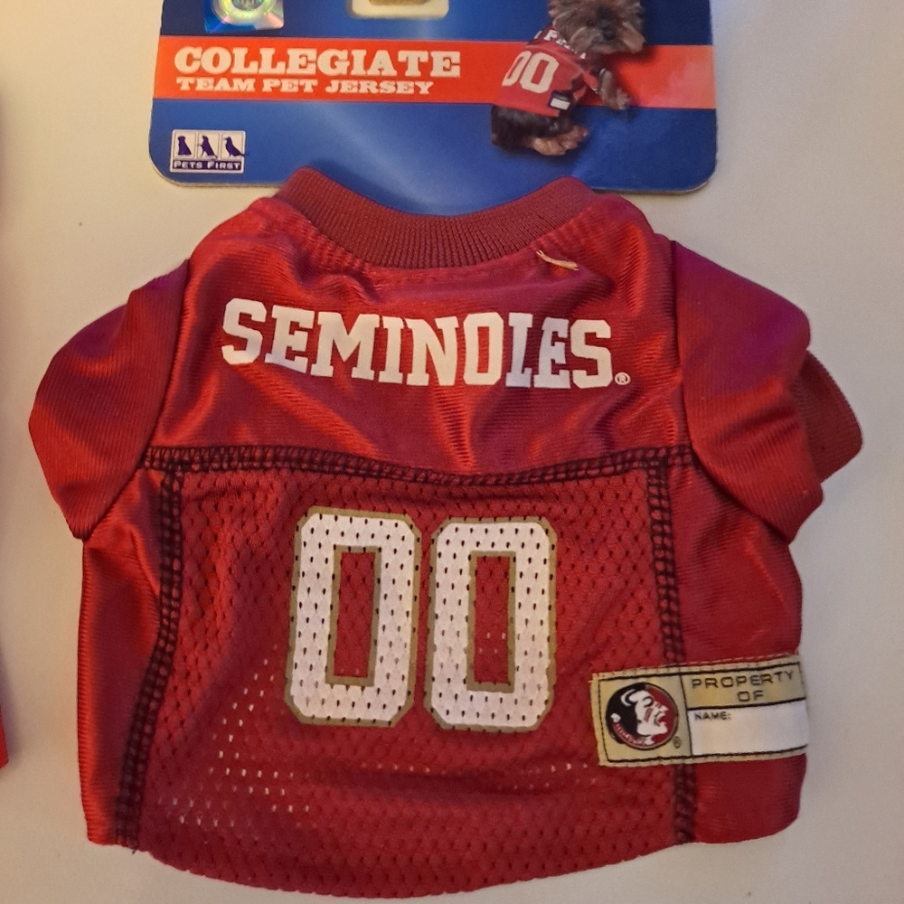 Seminole dog jersey